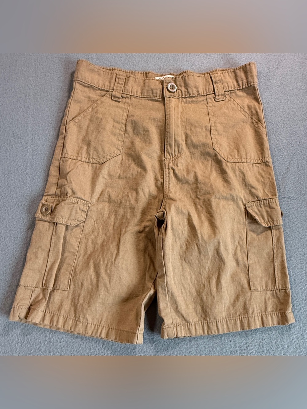 Men's Lightweight Cargo Shorts in Khaki Brown